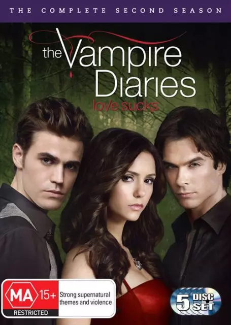 VAMPIRE DIARIES Season 2 Box Set DVD 2011 0.99 PicClick AU
