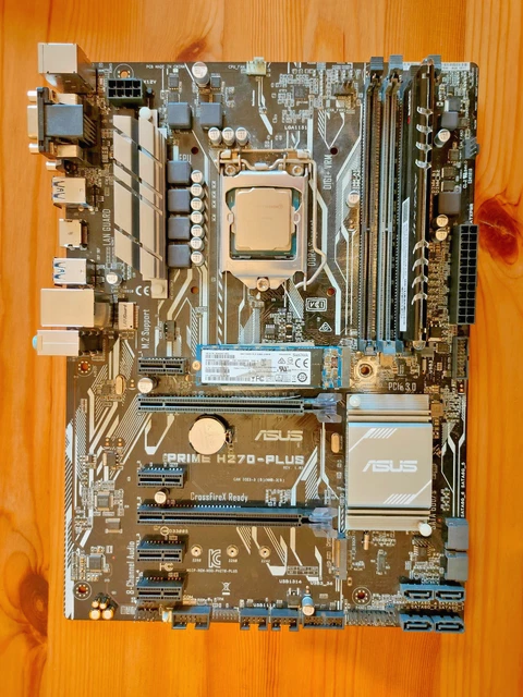 ASUS PRIME H270-PLUS Motherboard + CPU + RAM + SSD Bundle £63.10 ...