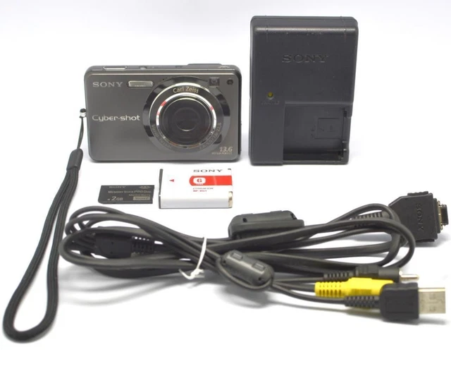 SONY CYBER-SHOT DSC-W300 13.6MP Digital Camera with Battery