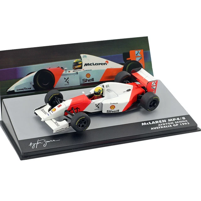 Altaya 1/43 MCLAREN FORD F1 MP4 8 AUSTRALIAN GP WINNER AYRTON SENNA 1993 MCLAR