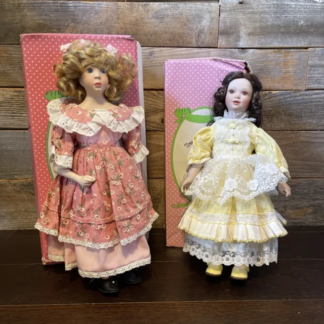 Treasury Collection Paradise Galleries Porcelain Doll Premier Edition Lot W/box