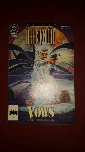 Batman Legends Of The Dark Knight Annual #2 (1992 DC) Vows