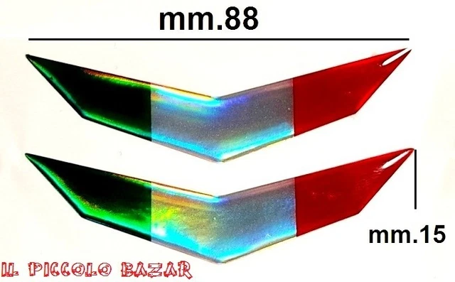 Adesivo MOTO GUZZI Effetto 3D - Stemma Resinato 85x35mm, Per Serbatoio O Casco, Made In Italy