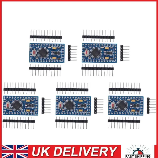 Pro Mini 328 ATMEGA328 Module 5V 16MHz ATMEGA328P Development Board for Arduino