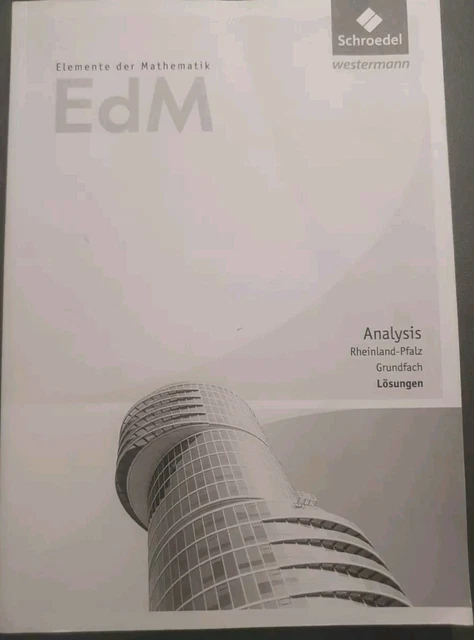 ELEMENTE DER MATHEMATIK SII. Lösungen. Grundfach. Rheinland-Pfalz