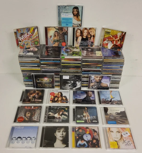 140 X 90S/00S Pop CD Joblot - Mika Shakira Atomic Kitten Pink Beyonce ...