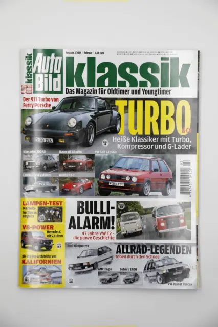 Auto Bild klassik 2/2014 (Feb. 2014), guter Zustand!