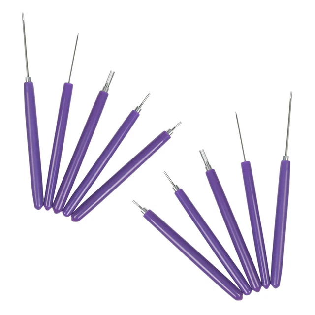 10 PCS Papier Kräuselnadel Quilling-Kit Handgefertigter Lockenstab