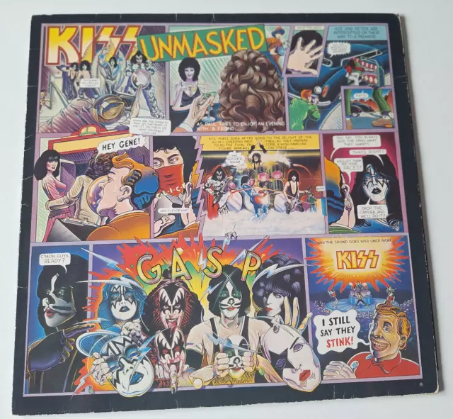 KISS - Unmasked  Vinyl LP Holland Import
