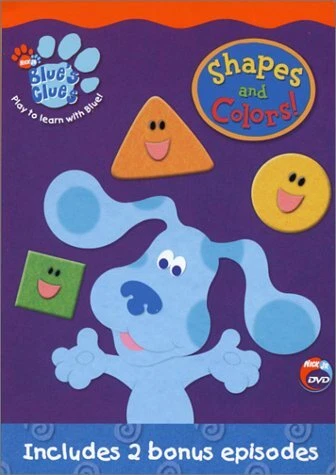 STEVE BURNS - Blue's Clues - Shapes And Colors - DVD - Multiple Formats Animated