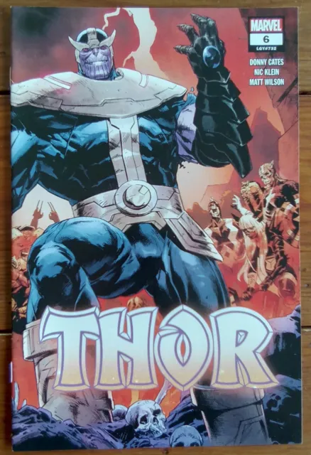 Thor 6, 2Nd Print, Wraparound Cover, Marvel Comics, November 2020, Vf