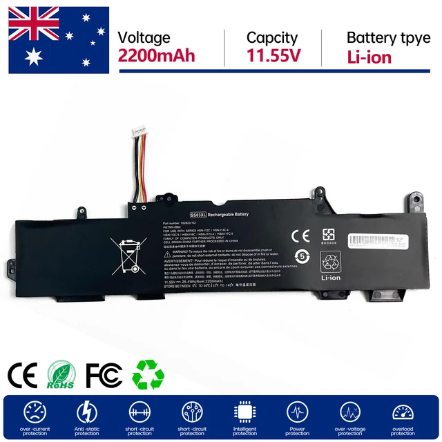 ANTIEE SS03XL 933321-855 Batterie Pour HP EliteBook 730 735 740 745 830 840 846 G5,EliteBook 735