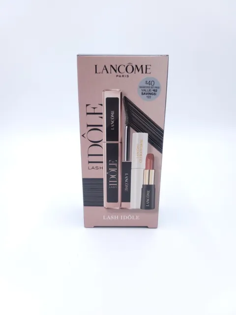 LANCOME 3 Piece Lash IDOLE Eye & Lip Gift Set Makeup set Limited Edition (E3)