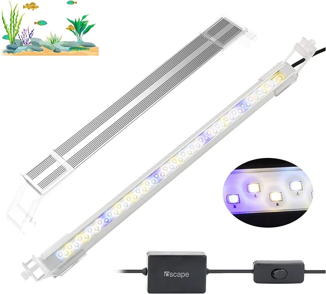 New Full Spectrum Aquarium Fish Tank Plant LED Light Strip Light Bar Lamp Lights