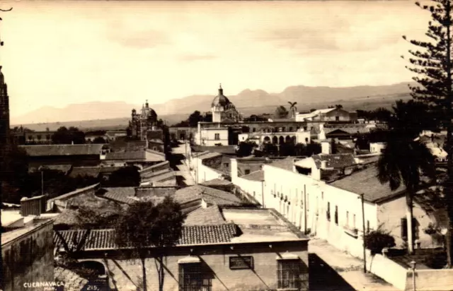 Postcard Cuernavaca Mexico RPPC photo