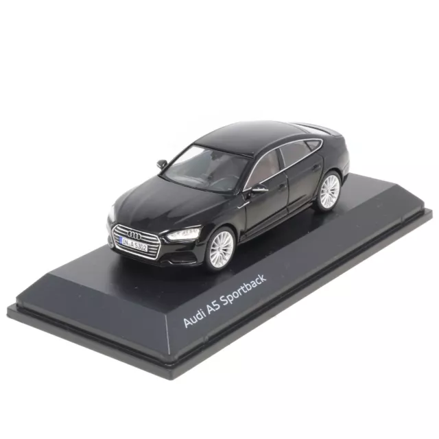 Audi A5 Sportback 1:43 Modellauto Miniatur 1/43 Mythosschwarz Black 5011605033