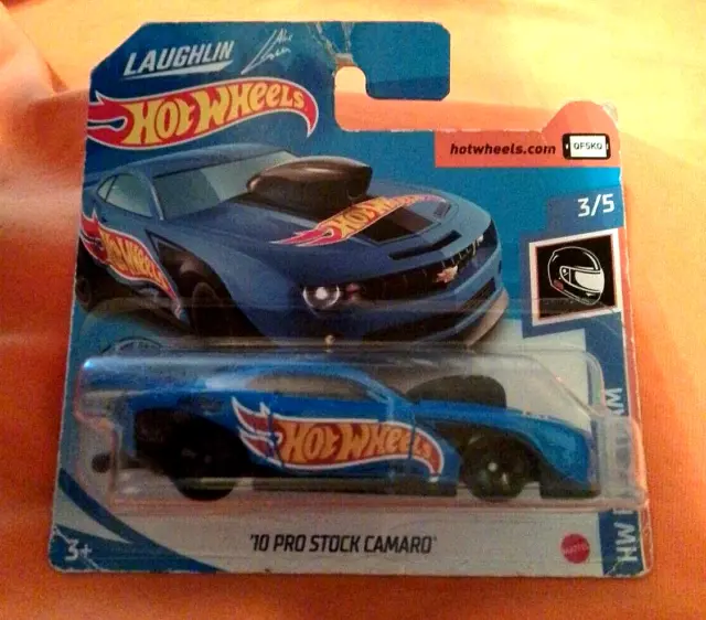 Hot Wheels '10 PRO STOCK CAMARO HW RACE TEAM LOUGHLIN NEU OVP