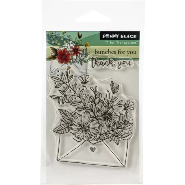 Penny Black Clear Stamps - Bunches For You 3"X4"