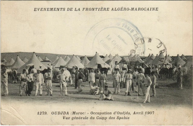 CPA AK MOROCCO OUDJDA Occupation (10040)