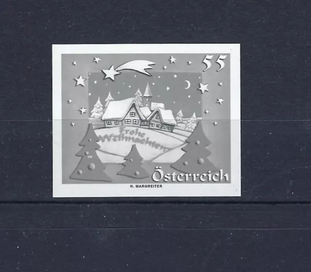 Österreich/Austria 2005: Schwarzdruck Weihnachten **/MNH Mi.-Nr. S 2563