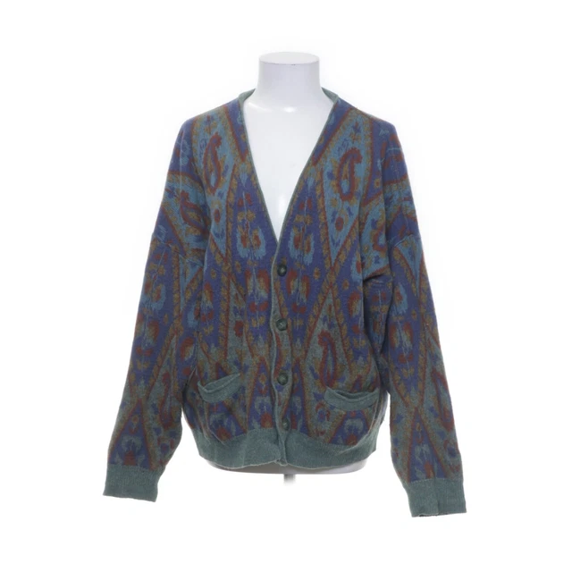 Nani Bon, Strickjacke, Größe: 54, Grün/Mehrfarbig