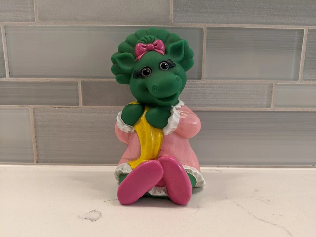 Serviette De Bain Vintage Barney The Dinosaur 1993 - 29 X 56 Pouces - Extra Large