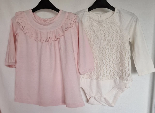 Pacchetto vestiti per bambine Gap. età 6-12 m. Usato. Condizioni perfette.-▖