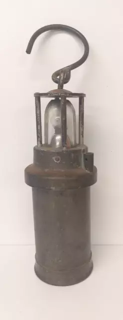 Vintage Antique CEAG Ltd Barnsley Miners Workers Safety lamp / light