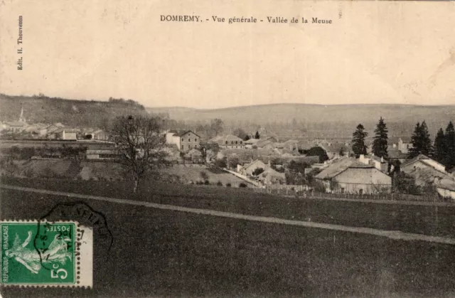 *12284 cpa Domrémy - general view, Meuse valley