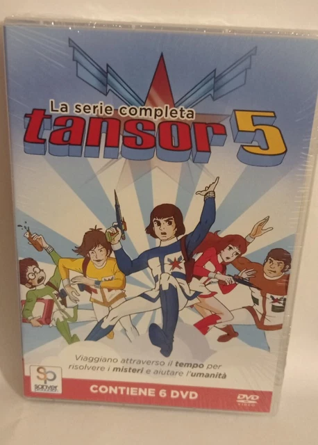 TANSOR 5 la serie completa rimasterizzata originale in box DVD Raro