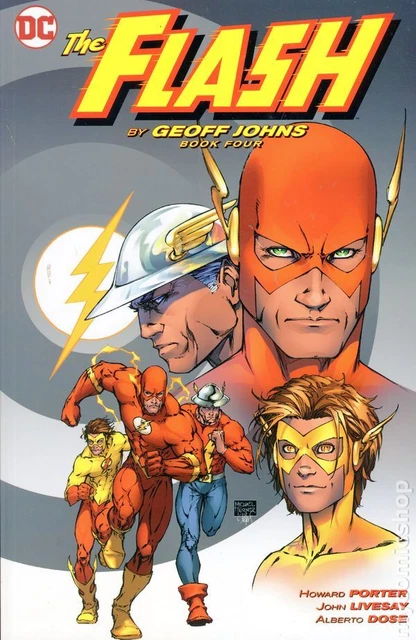 Flash TPB By Geoff Johns #4-1ST FN 2017 Stock Image