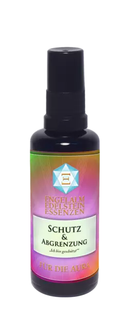 Engelalm Edelstein Essenz Schutz & Abgrenzung 50ml Serie33