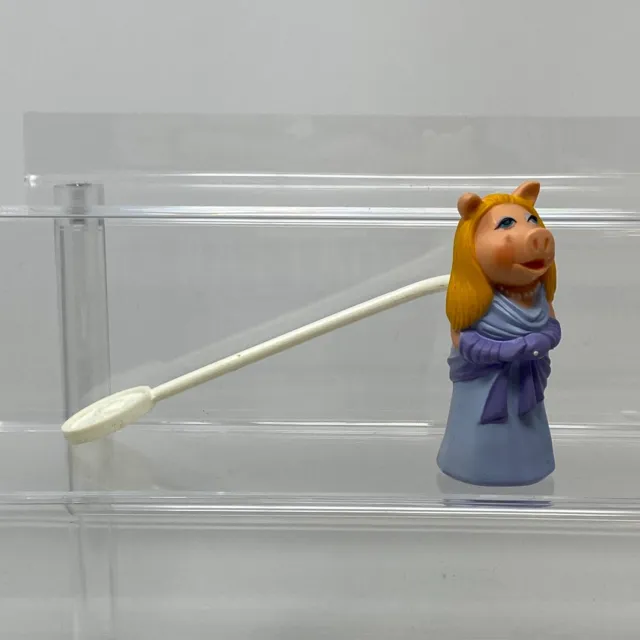 Muppets MISS PIGGY Figure Stick Puppet Fisher Price Toy
