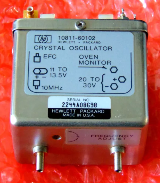 HP 10811-60102 high stability 10 MHz OCXO