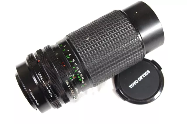 For Canon EOS M 75-200mm f/4.5 Toyo MF zoom lens M5 M6 M10 M3 EF-M M50 M-50