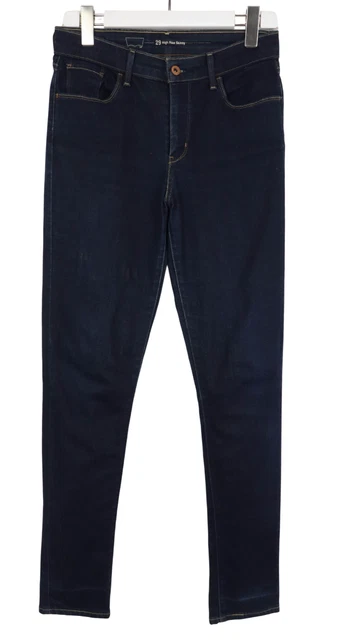 Jeans Skinny Femme LEVI'S Slight Curve W26/L32 - Couleur Noir Stretch - Très Bon état Occasion