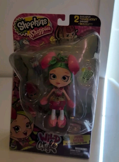 SHOPKINS WILD STYLE Shoppies Doll Pippa Melon Glazed Fruits Tribe