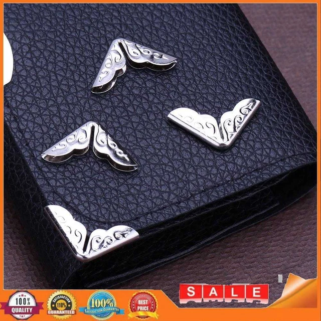 100pcs feine Seite Ton Scrapbooking Alben Menüs Ordner Ecke Protektoren Karte Da