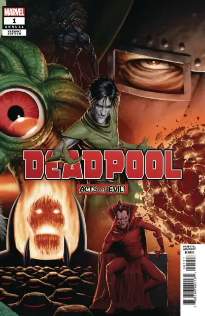 Deadpool Annual #1 Christopher Connecting Variant Marvel Comics