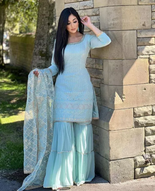 New Salwar Kameez Wedding Pakistani Party Wear Dress Designer Bollywood Indian