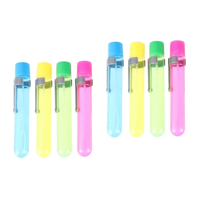 8 pezzi forma penna bottiglia Bubble creativa divertente bubble maker per bambino bambino bambino