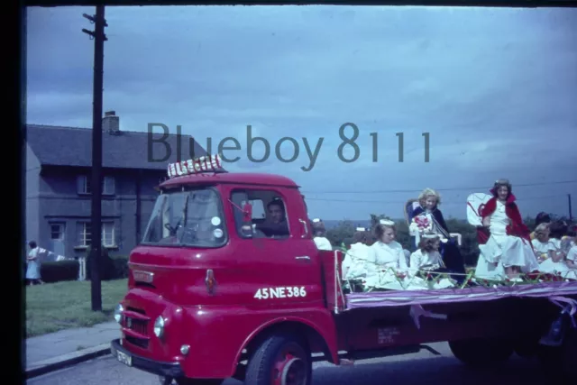 35mm Slide Huddersfield Pip Hill carnival Parade float truck July 1964