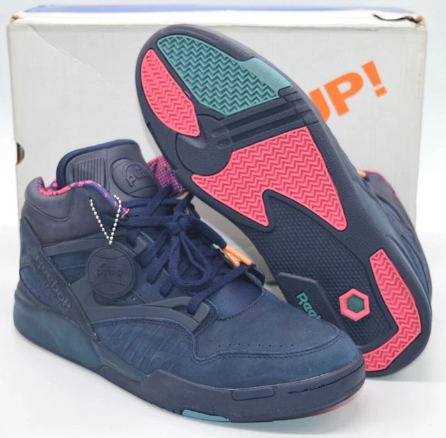 VNDS Reebok Pump Omni Lite L&D Lemar Dauley Peacoat/Blue/Carmine Rare Retro 11.5