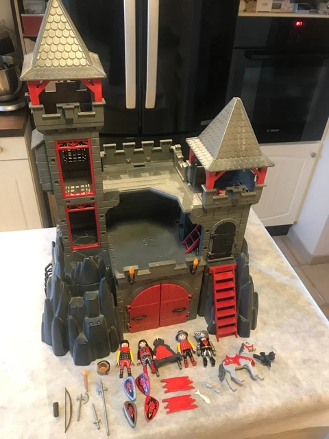PLAYMOBIL DUO DE Chevaliers Château Dragon Armes EUR 4,00 - PicClick FR