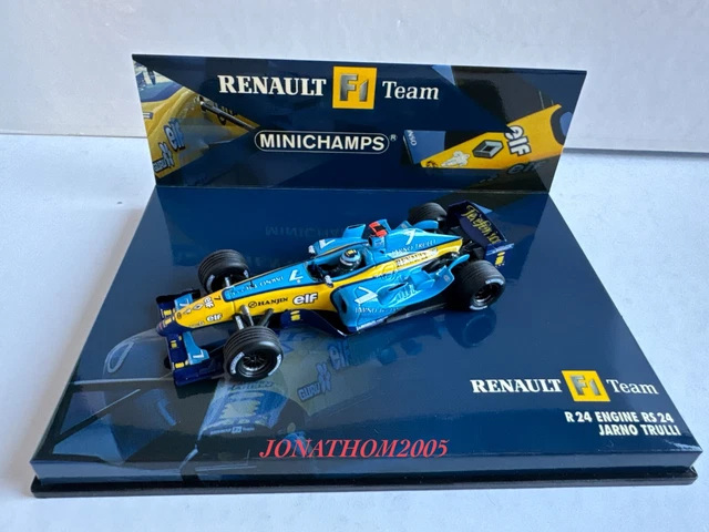 Modèle réduit 1/43 RENAULT F1 Team R 202 - Engine RS 22 N°14 - Jarno Trulli - UNIVERSAL HOBBIES H.K (LTD) - Collection