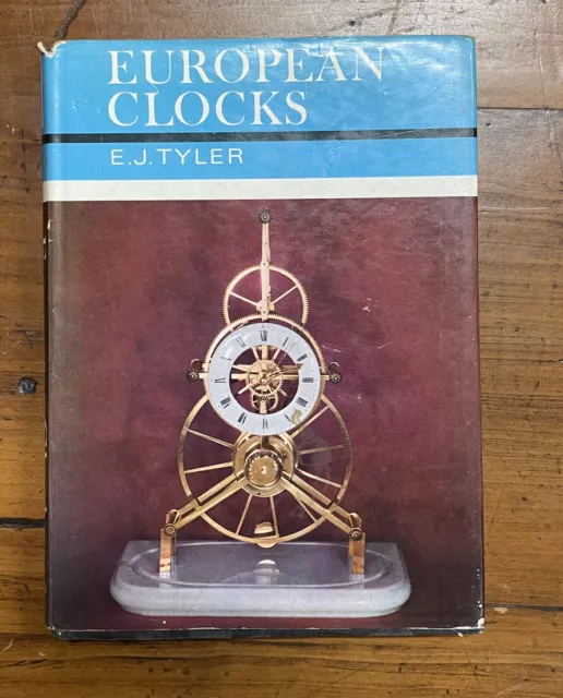 European Clocks EJ Tyler 1968 Horology reference antique collectable