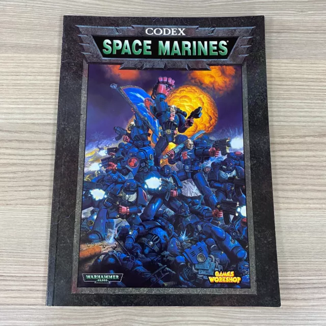 Codex Raum Marine Warhammer 40,000 Rules Ergänzung 1998 40K 3RD Edition Buch