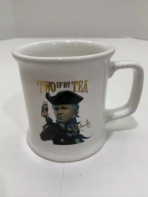 Rush Limbaugh Two If By Tea Coffee Tea Mug O Say Can You Tea Gold Signature 12oz