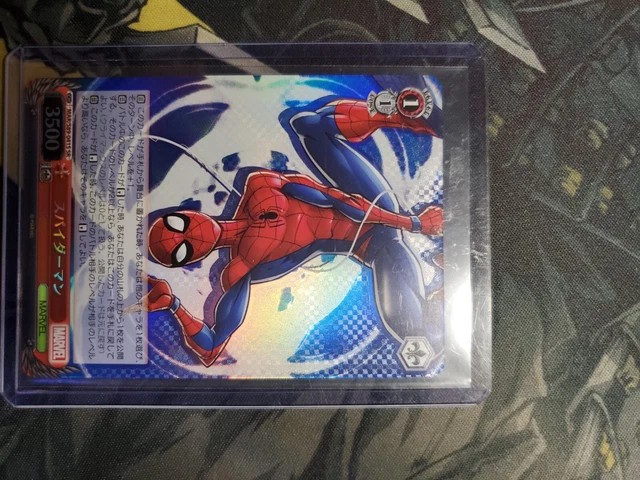 Spider-Man Marvel Avengers Weiss Schwarz HOLO FOIL MAR/S89-041S SR Japanese Mint