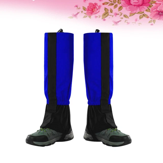 1 Paia Coprigambe Impermeabili Unisex Escursionismo Campeggio Stivali da Sci Mountaineeri